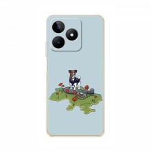 Чехлы с картинкой собаки Патрон для Реалми С51 (AlphaPrint)