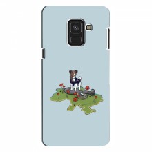Чехлы с картинкой собаки Патрон для Samsung A8, A8 2018, A530F (AlphaPrint)