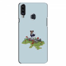 Чехлы с картинкой собаки Патрон для Самсунг А20с (AlphaPrint)