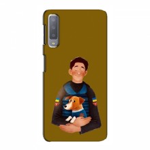 Чехлы с картинкой собаки Патрон для Samsung A7-2018, A750 (AlphaPrint) ЗСУ Патрон - купить на Floy.com.ua