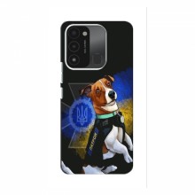 Чехлы с картинкой собаки Патрон для TECNO Spark 8C (AlphaPrint) Патрон собачка - купить на Floy.com.ua