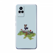 Чехлы с картинкой собаки Патрон для Виво В21Е (AlphaPrint)