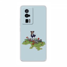 Чехлы с картинкой собаки Патрон для Поко Ф5 Про (AlphaPrint)