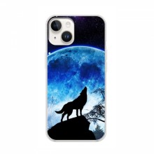 Чехлы для iPhone 16 - с картинкой (Стильные) (AlphaPrint) Воет на луну - купить на Floy.com.ua
