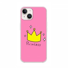 Чехлы для iPhone 16 - с картинкой (Стильные) (AlphaPrint) Princess - купить на Floy.com.ua