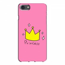 Чехлы для iPhone 7 - с картинкой (Стильные) (AlphaPrint) Princess - купить на Floy.com.ua