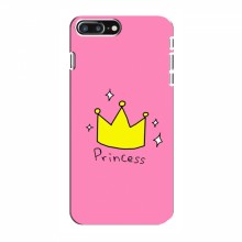 Чехлы для iPhone 8 Plus - с картинкой (Стильные) (AlphaPrint) Princess - купить на Floy.com.ua