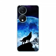 Чехлы для Huawei Honor X7b - с картинкой (Стильные) (AlphaPrint) Воет на луну - купить на Floy.com.ua