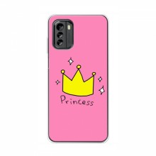 Чехлы для Nokia G60 - с картинкой (Стильные) (AlphaPrint) Princess - купить на Floy.com.ua