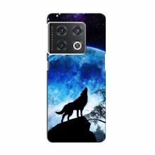 Чехлы для OnePlus 10 Pro - с картинкой (Стильные) (AlphaPrint) Воет на луну - купить на Floy.com.ua