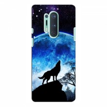 Чехлы для OnePlus 8 Pro - с картинкой (Стильные) (AlphaPrint) Воет на луну - купить на Floy.com.ua