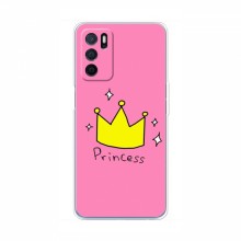 Чехлы для OPPO A16 - с картинкой (Стильные) (AlphaPrint) Princess - купить на Floy.com.ua