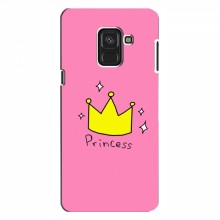 Чехлы для Samsung A8, A8 2018, A530F - с картинкой (Стильные) (AlphaPrint) Princess - купить на Floy.com.ua