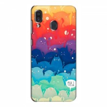 Чехлы для Samsung Galaxy A30 2019 (A305F) - с картинкой (Стильные) (AlphaPrint)