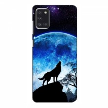 Чехлы для Samsung Galaxy A31 (A315) - с картинкой (Стильные) (AlphaPrint) Воет на луну - купить на Floy.com.ua