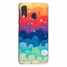 Чехлы для Samsung Galaxy A40 2019 (A405F) - с картинкой (Стильные) (AlphaPrint) - купить на Floy.com.ua