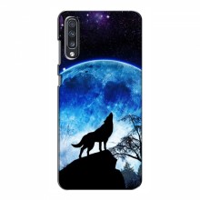 Чехлы для Samsung Galaxy A70 2019 (A705F) - с картинкой (Стильные) (AlphaPrint) Воет на луну - купить на Floy.com.ua