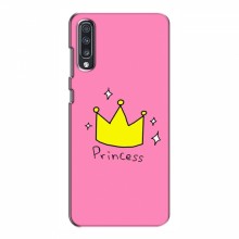 Чехлы для Samsung Galaxy A70 2019 (A705F) - с картинкой (Стильные) (AlphaPrint) Princess - купить на Floy.com.ua
