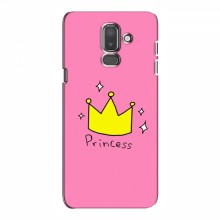 Чехлы для Samsung J8-2018, J810 - с картинкой (Стильные) (AlphaPrint) Princess - купить на Floy.com.ua
