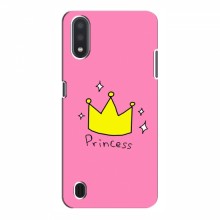 Чехлы для Samsung Galaxy M01 (M015) - с картинкой (Стильные) (AlphaPrint) Princess - купить на Floy.com.ua