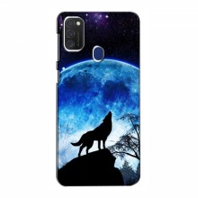 Чехлы для Samsung Galaxy M21s - с картинкой (Стильные) (AlphaPrint) Воет на луну - купить на Floy.com.ua