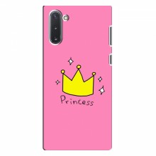 Чехлы для Samsung Galaxy Note 10 - с картинкой (Стильные) (AlphaPrint) Princess - купить на Floy.com.ua