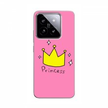 Чехлы для Xiaomi 14 - с картинкой (Стильные) (AlphaPrint) Princess - купить на Floy.com.ua
