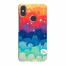 Чехлы для Xiaomi Mi A2 - с картинкой (Стильные) (AlphaPrint) - купить на Floy.com.ua