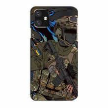 Чехлы с картинкой ЗСУ для Айфон 12 мини (AlphaPrint) Воин ЗСУ - купить на Floy.com.ua