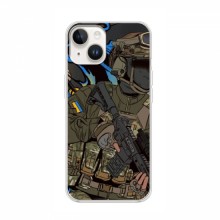 Чехлы с картинкой ЗСУ для Айфон 16 (AlphaPrint) Воин ЗСУ - купить на Floy.com.ua