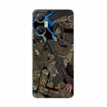Чехлы с картинкой ЗСУ для Инфиникс Хот 20 5G (AlphaPrint) Воин ЗСУ - купить на Floy.com.ua