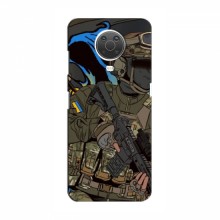 Чехлы с картинкой ЗСУ для Нокиа G10 (AlphaPrint) Воин ЗСУ - купить на Floy.com.ua