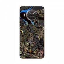 Чехлы с картинкой ЗСУ для Нокиа Х20 (AlphaPrint) Воин ЗСУ - купить на Floy.com.ua