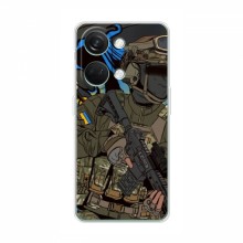 Чехлы с картинкой ЗСУ для ВанПлас Норд 3 5G (AlphaPrint) Воин ЗСУ - купить на Floy.com.ua