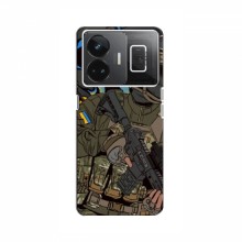 Чехлы с картинкой ЗСУ для RealMe GT Neo 5 (AlphaPrint) Воин ЗСУ - купить на Floy.com.ua