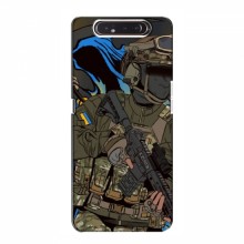 Чехлы с картинкой ЗСУ для Samsung Galaxy A80 2019 ( A805F ) (AlphaPrint) Воин ЗСУ - купить на Floy.com.ua