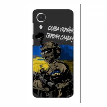 Чехлы с картинкой ЗСУ для Samsung Galaxy A04 Core (AlphaPrint) Герои Украины - купить на Floy.com.ua