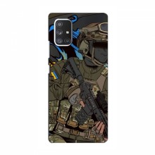 Чехлы с картинкой ЗСУ для Самсунг А52 (5G) (AlphaPrint) Воин ЗСУ - купить на Floy.com.ua
