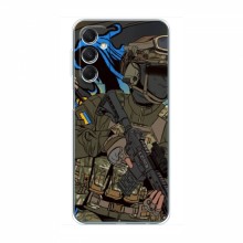 Чехлы с картинкой ЗСУ для Самсунг М34 (5G) (AlphaPrint) Воин ЗСУ - купить на Floy.com.ua