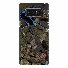 Чехлы с картинкой ЗСУ для Samsung Note 8, N950 (AlphaPrint) Воин ЗСУ - купить на Floy.com.ua
