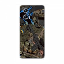 Чехлы с картинкой ЗСУ для Поко X4 GT (AlphaPrint) Воин ЗСУ - купить на Floy.com.ua