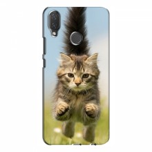 Чехлы с Котиками для Huawei P Smart Plus (VPrint) Прыжок кота - купить на Floy.com.ua