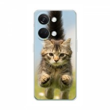 Чехлы с Котиками для ВанПлас Норд 3 5G (VPrint) Прыжок кота - купить на Floy.com.ua