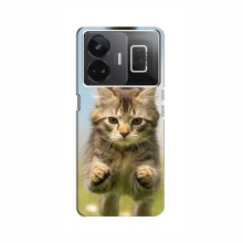 Чехлы с Котиками для RealMe GT Neo 5 (VPrint) Прыжок кота - купить на Floy.com.ua
