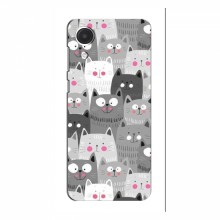 Чехлы с Котиками для Samsung Galaxy A04 Core (VPrint) Рисованные котики - купить на Floy.com.ua