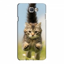 Чехлы с Котиками для Samsung J7 Prime, G610 (VPrint) Прыжок кота - купить на Floy.com.ua