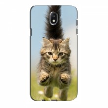 Чехлы с Котиками для Samsung J5 2017, J5 европейская версия (VPrint) Прыжок кота - купить на Floy.com.ua