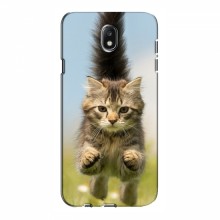 Чехлы с Котиками для Samsung J7 2017, J7 европейская версия (VPrint) Прыжок кота - купить на Floy.com.ua