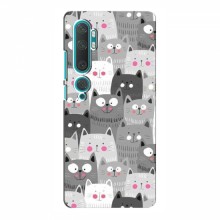 Чехлы с Котиками для Xiaomi Mi 10 (VPrint) Рисованные котики - купить на Floy.com.ua