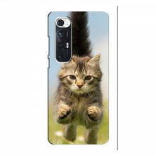 Чехлы с Котиками для Xiaomi Mi 10s (VPrint) Прыжок кота - купить на Floy.com.ua